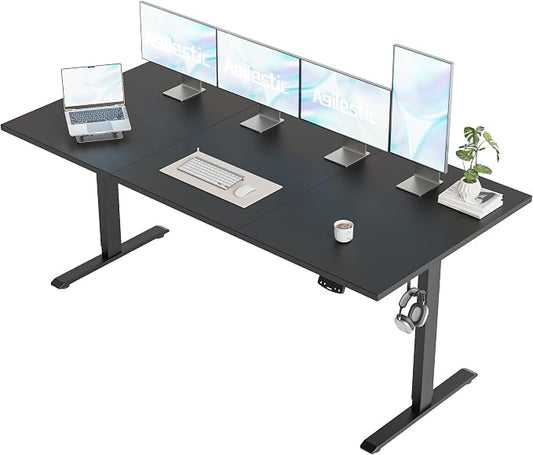 Agilestic Electric Standing Desk, Extra Large 71 x 31.5 Inches Height by Agilestic