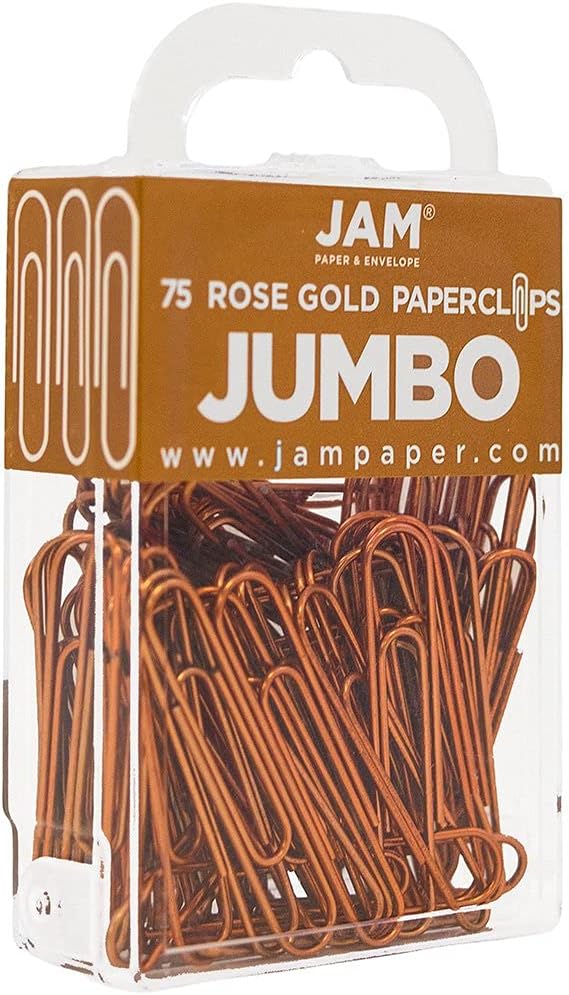 JAM Paper Colored Jumbo Paper Clips - Image 2