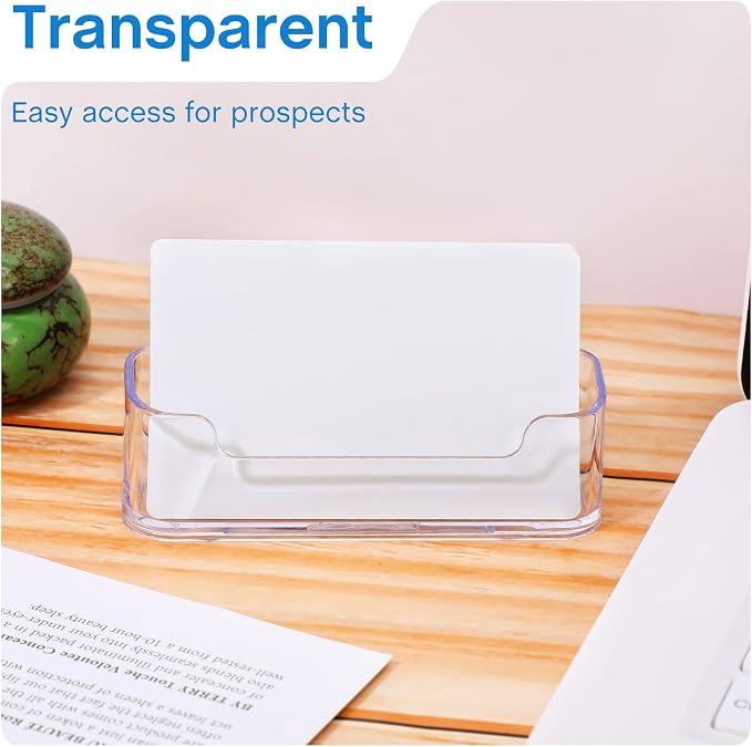 Leinuosen 50 Pack Business Card Holder - Image 4