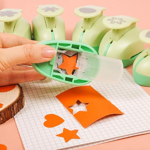 UCEC Paper Punches for Crafting, Hole Punch for Kids, 1 Inch Craft Hole Punch - Image 9