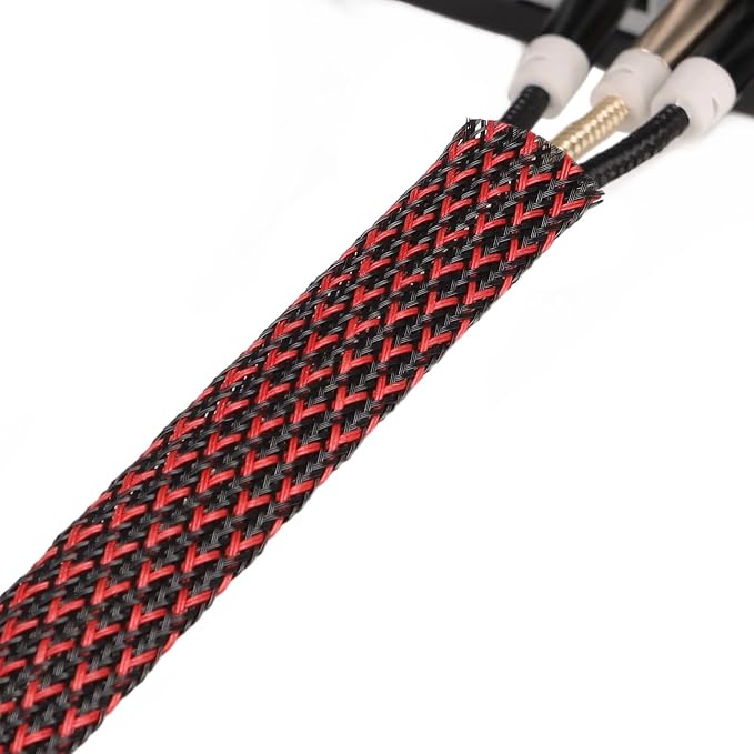 25ft PET Expandable Braided Cable Sleeve 1 inch Pet Braided Cable Sleeve - Image 8