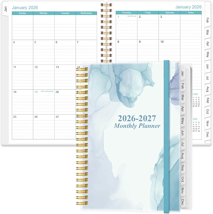 2026-2027 Monthly Planner by Heveboik
