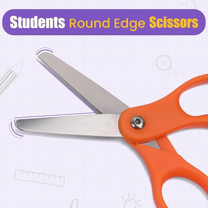 36 Packs Kids Scissors, Scissors - Image 4