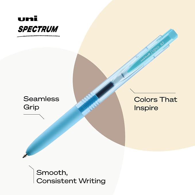 uniball Spectrum Retractable Gel Pens, Medium Point, 12 Pack - Image 3