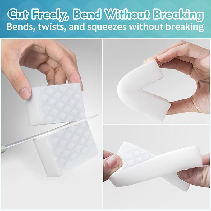 GLIMGLINT 12PK Magic Sponges Cleaning Eraser, Powerful Scrubber Foam Pads - Image 5