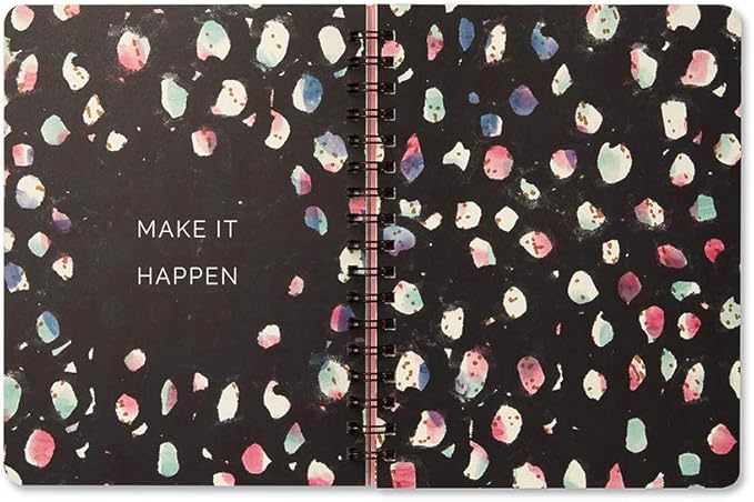 Compendium Spiral Notebook - Good Things Start Here — A Designer Spiral Notebook with 192 Lined Pages, College Ruled, 7.0”W x 9.25”H-DeskLoop Office