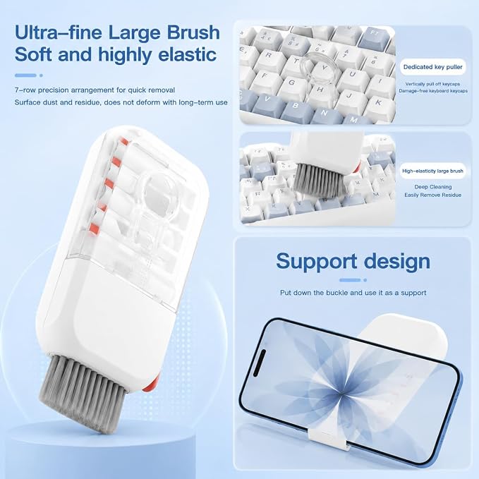 14 in 1 Earphone Cleaner Kit, Charging Port Cleaner, - Image 5
