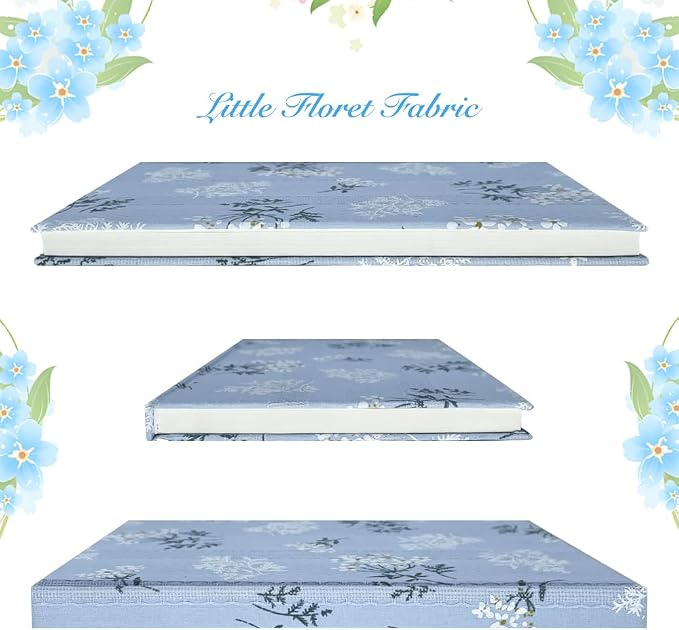 Floral Hardcover Journal for Writing, Lined Notebook for women, 200 Pages - Image 3
