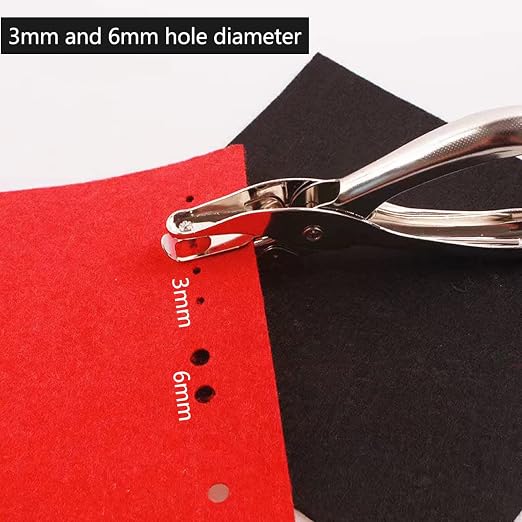 HZMM 1/4 & 1/8 Inch Single Hole Puncher - Image 3