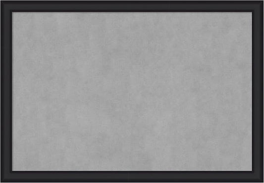 Amanti Art Black Framed Magnetic Board 27x39 Large Vision Board by AmantiArt