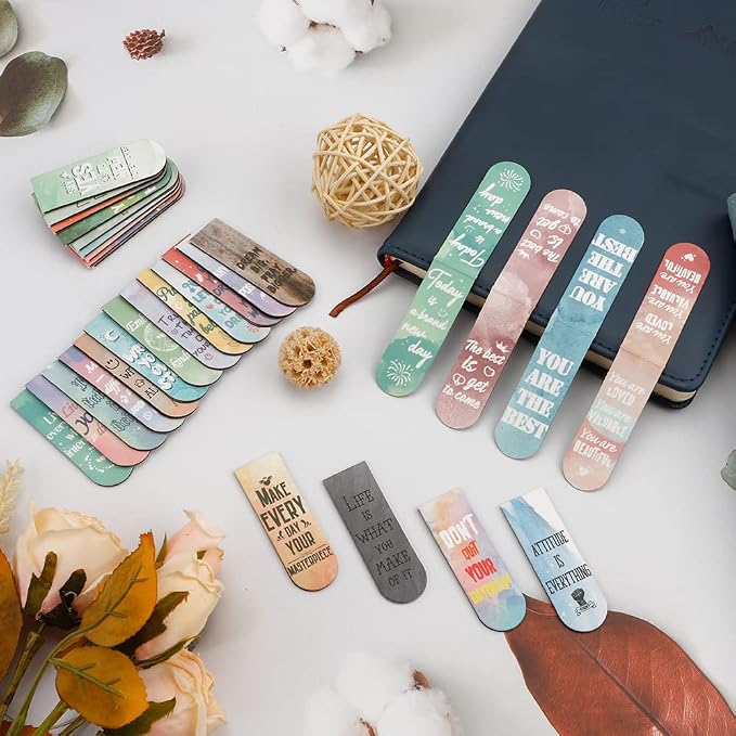 Magnetic 30PCS Cute Magnet Bookmark Clips - Image 4