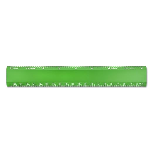 Alumicolor Aluminum Desk Ruler by Alumicolor