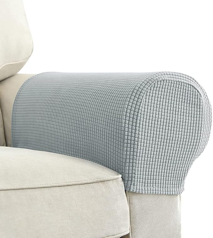 Chaexii Premium Polyester Sofa Arm Cover, Scratch Resistant Protector Covers by Chaexii