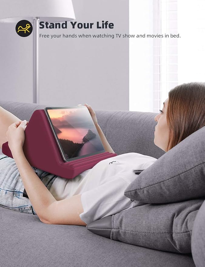 Lamicall Tablet Pillow Stand, Pillow Soft Pad - Image 2