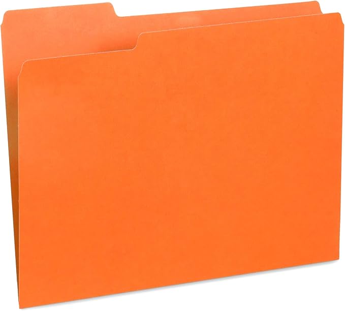 File Folder, 1/3 Cut Tab, Letter Size, 100 Per Box - Image 5
