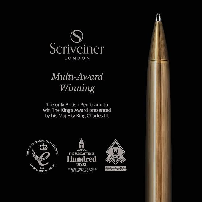 Scriveiner Bronze Ballpoint Pen - Image 4