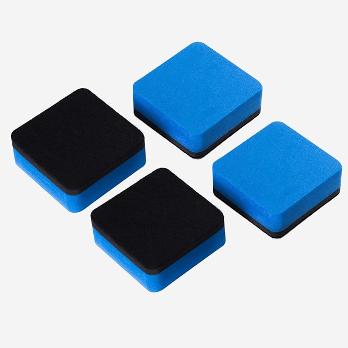 Favourde 48 Pack Magnetic Whiteboard Dry Erase Erasers Chalkboard Cleansers - Image 6