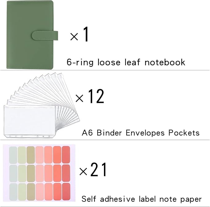 Money Saving Binder, Savings Challenges Book - Image 2