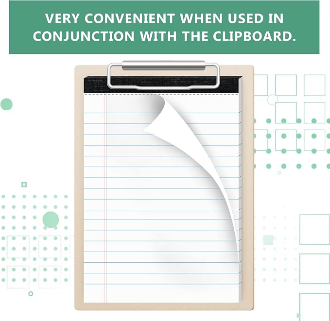 10 Pads Legal Pads 4x6 Inch Lined Ruled Perforated Writing Pad Small Notepads - Image 4