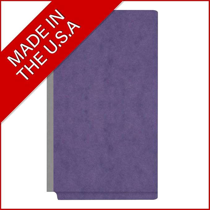 Ecom Folders Top Tab Pressboard Classification Folders | Legal Size 25 Pt Stock - Image 5