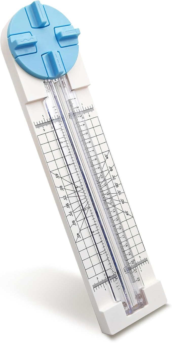 Paper Trimmer, 4 Styles Craft Paper Cutter Multi-Function Scrapbooking Tool by WBJKZJD