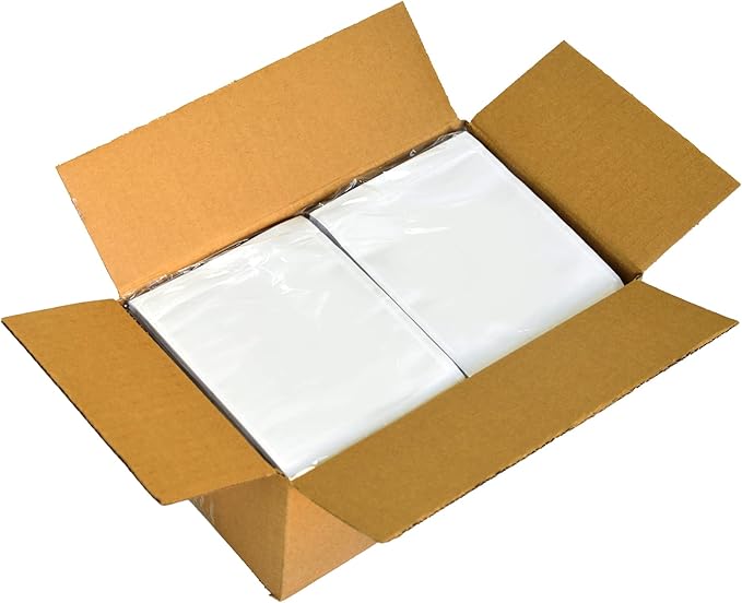 1000 PCS 4.5"x 5.5" Clear Self-Adhesive Packing List Envelopes by INSAFEPACK