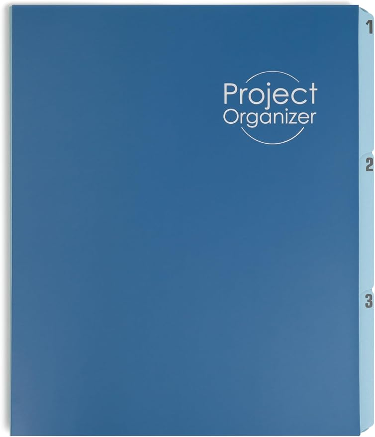 Smead Project Organizer, 10 Pockets, Closed Sides, Preprinted Templates - Image 2