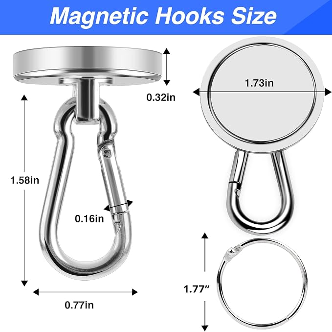 LOVIMAG Magnetic Hooks Carabiner - Image 2