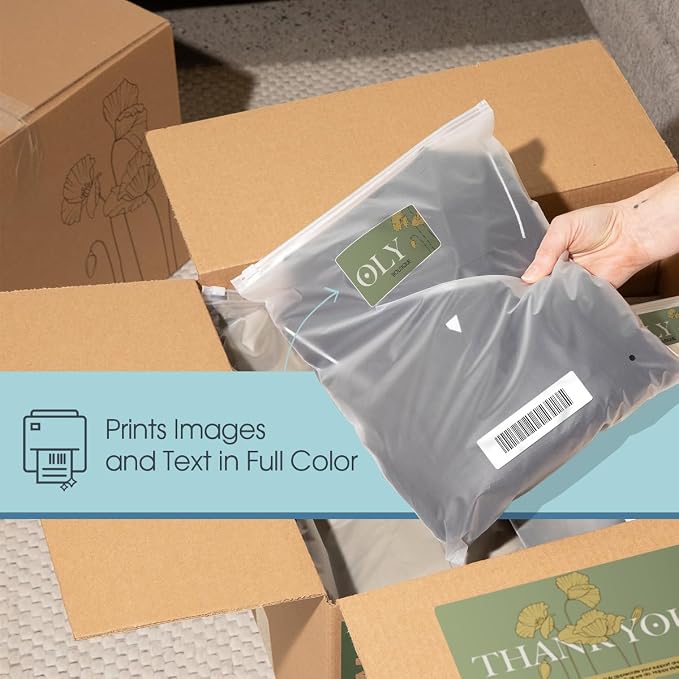 8.5" X 5.5" Matte White Printable Half Sheet Shipping Labels Mailing and - Image 3