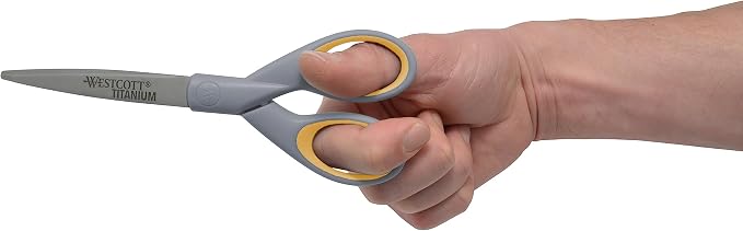 Westcott ‎13824 7” & 5” Pointed Titanium-Bonded Crafting Scissors - Image 8