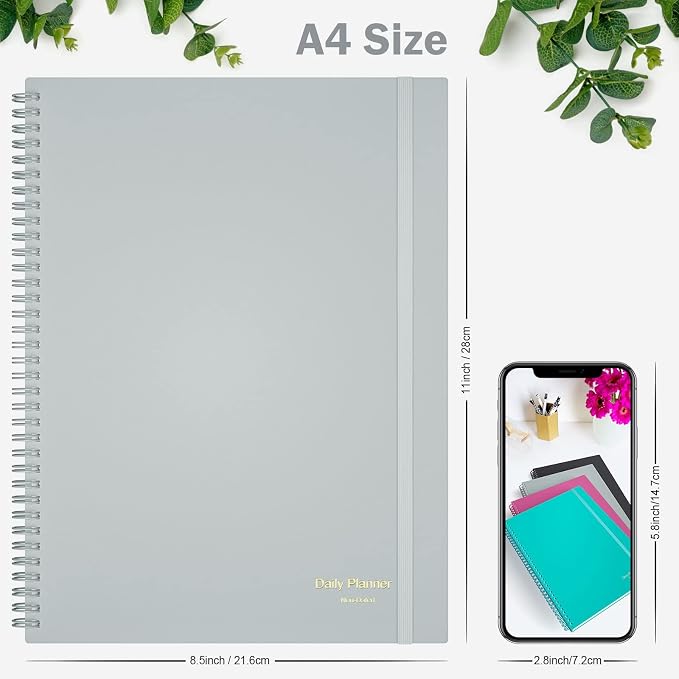 Planner Undated, Asten Daily Planner Agenda - Image 3