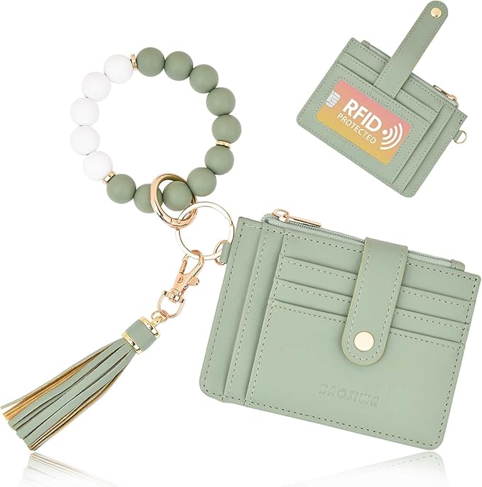 BAOSIWA Silicone Bracelet Keychain Wallet by BAOSIWA