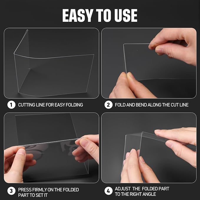 Containlol 15 Pieces Moveable Shelf Label Holders Clear Shelves Tags Moveable - Image 4