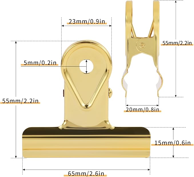 SIAMESE Bulldog Clips - Image 2