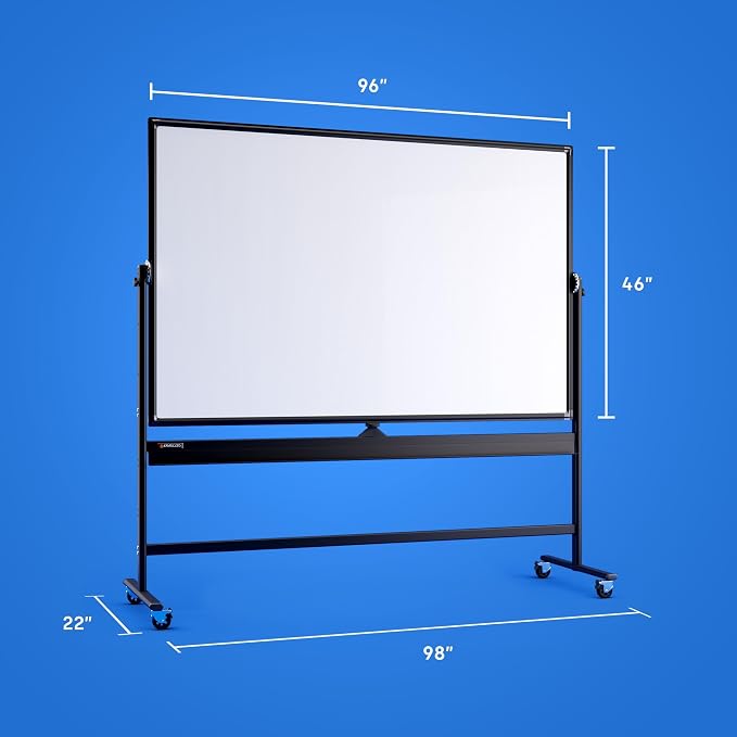 Rolling Dry Erase Board 96 x 46 - Image 9