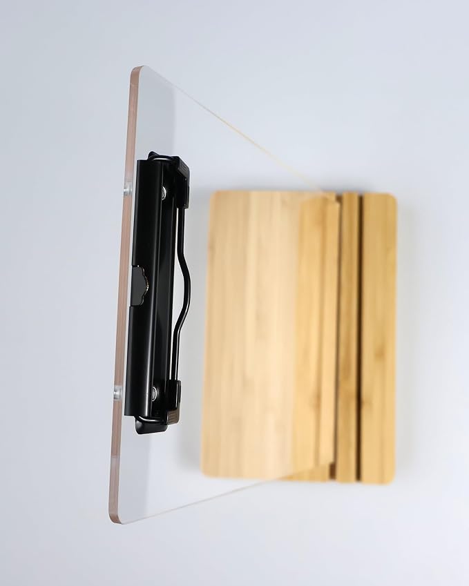 A5 Half Letter Clipboard with Stand, Document Typing Paper Stand, Menu Display - Image 3
