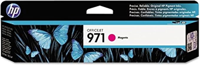 HP 971 | PageWide Cartridge | Magenta | Works with HP OfficeJet Pro X451, X476, X551, X576 | CN623AM-DeskLoop Office