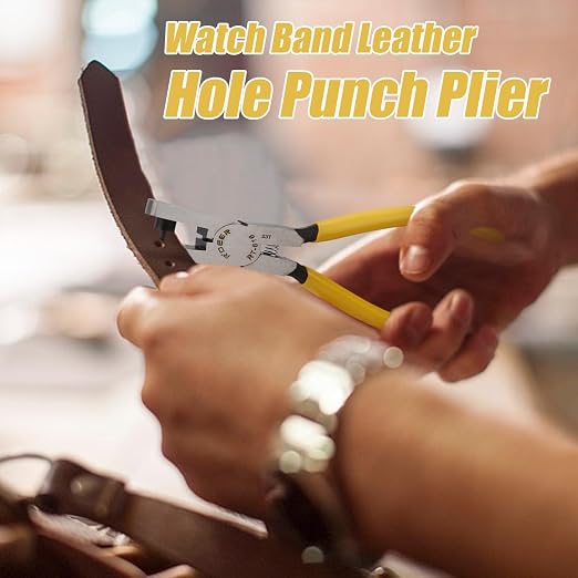Watch Belt Leather Hole Puncher Plier Round Hole Punch Pliers Universal 2.0mm - Image 2