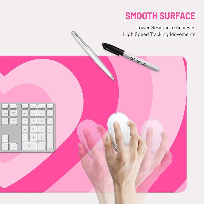 Mousepad Desk Mat Gaming Large Keyboard Cute Office Desktop Computer Laptop - Image 3