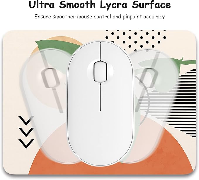 Dapesuom Small Mouse Pad, 6 x 8 Inch Thick Rubber Premium-Textured Non-Slip - Image 3