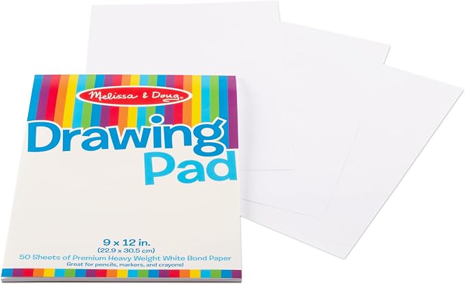 Melissa & Doug Drawing Paper, Sketch Pad, Writing or Painting - Image 10