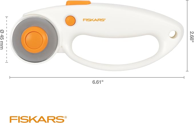 Fiskars 45mm Rotary Cutter for Fabric - Image 5