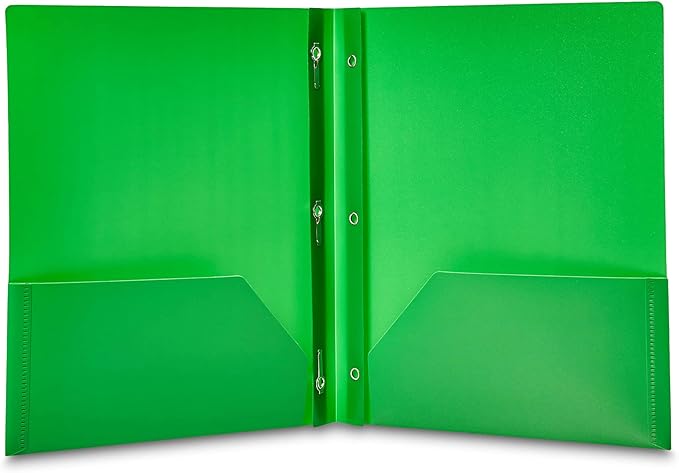Amazon Basics Heavy Duty Plastic Folders - Image 3
