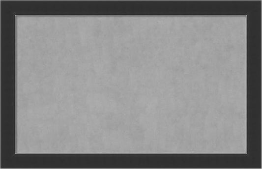 Amanti Art Black Framed Magnetic Board 29x45 Large Vision Board by AmantiArt