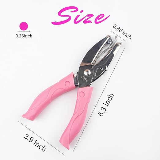 Round Shape Hole Handhold Single Paper Punch - Image 2