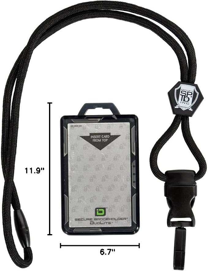 Specialist ID Detachable Lanyard and Identity Stronghold 2-Card RFID Blocking - Image 7