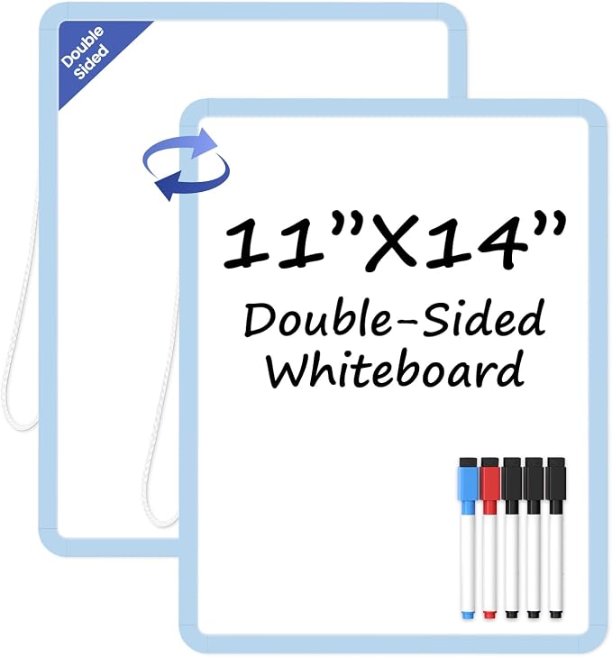 Small Wall White Board, Hanging Whiteboard by Lumspax