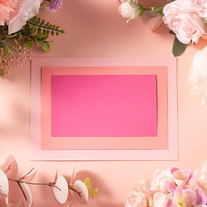 50 Sheets 3x5 Small Colored Cardstock Paper 5 Colors Blank Flash Cards - Image 7