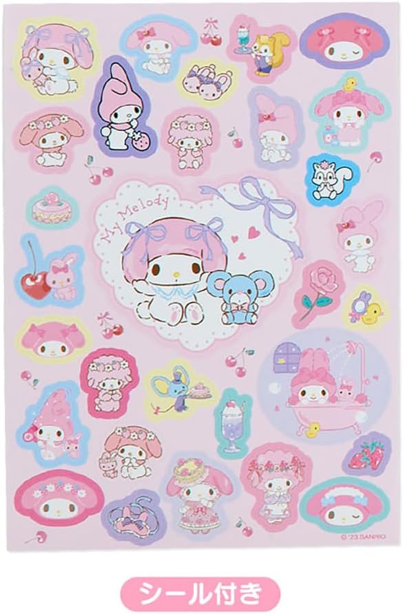 Sanrio My Melody 8 Design Memo 016951 - Image 12