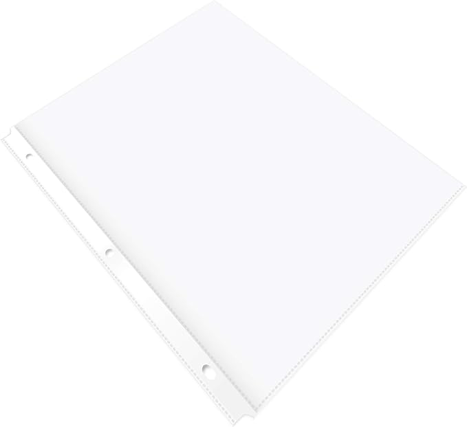 Amazon Basics Durable Clear Sheet Protectors - Image 2